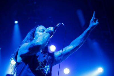 Devildriver intie Horns Up
